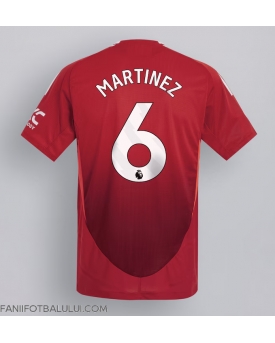 Manchester United Lisandro Martinez #6 Tricou Fotbal Replică 2024-25 Barbati Acasa